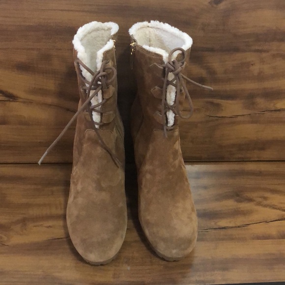 Michael kors Rory Faux Shearling Booties - Picture 3 of 11